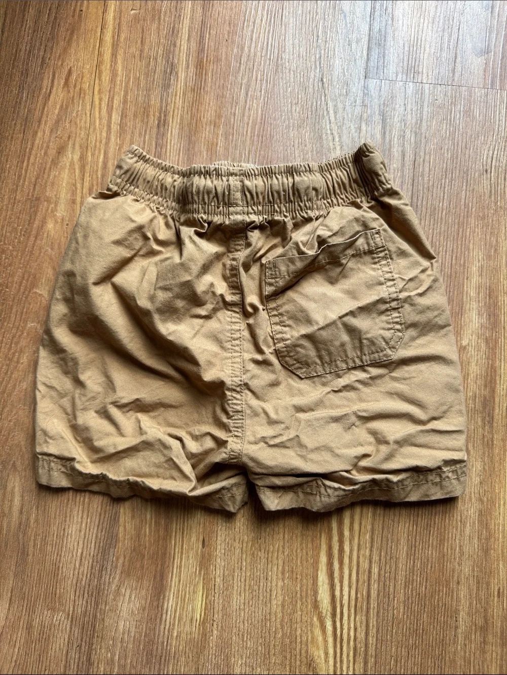 Old Navy Tan Drawstring Elastic Waist Kids Shorts